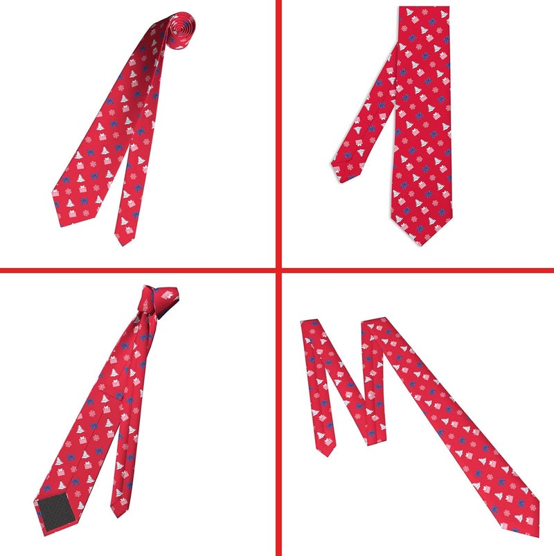 ARESD Men's Tie Funny Neckties Halloween Novelty Ties Formal Party Business Neckties - Image 2